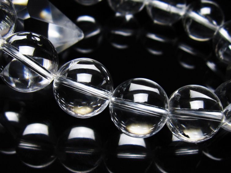 ヒマラヤ水晶 ブレスレット 15mm [t263-4484] 3枚目