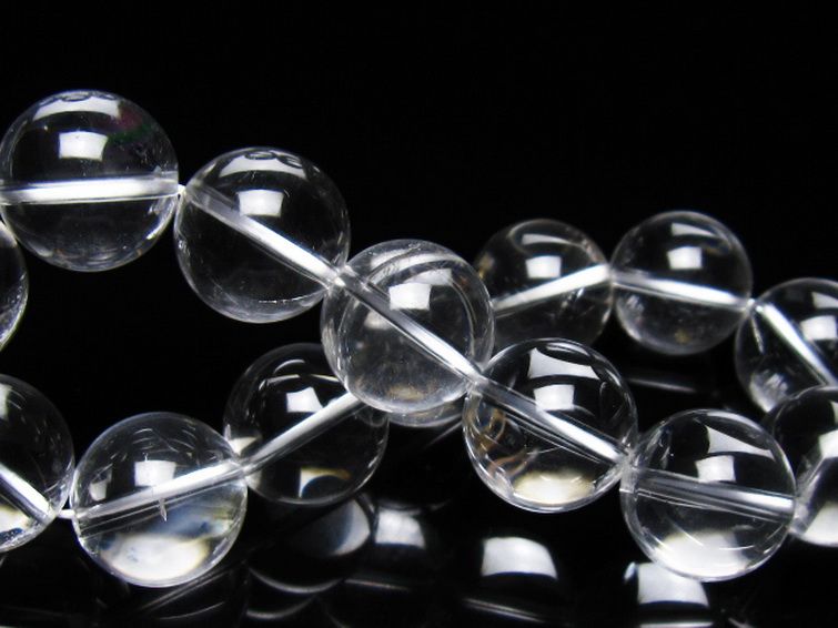 ヒマラヤ水晶 ブレスレット 17mm [t263-4489] 2枚目