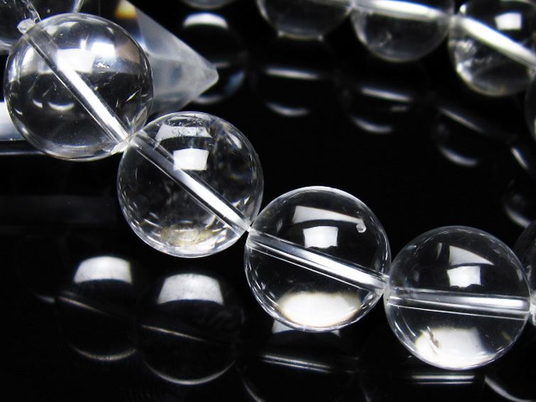 ヒマラヤ水晶 ブレスレット 17mm [t263-4489] 3枚目