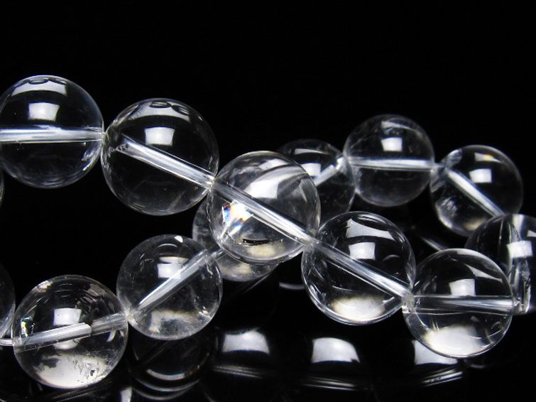 ヒマラヤ水晶 ブレスレット 16mm [t263-4490] 2枚目