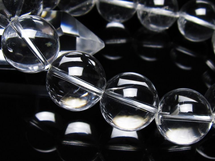 ヒマラヤ水晶 ブレスレット 18mm [t263-4492] 3枚目