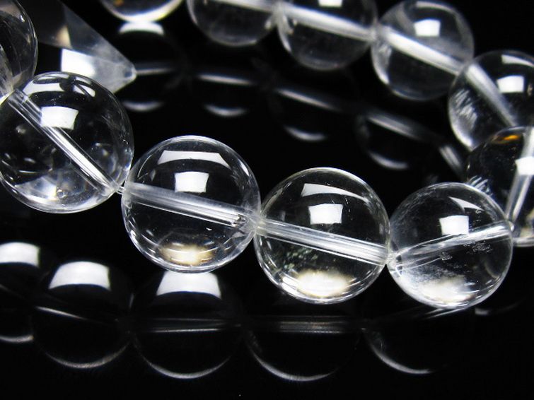 ヒマラヤ水晶 ブレスレット 16mm [t263-4495] 3枚目