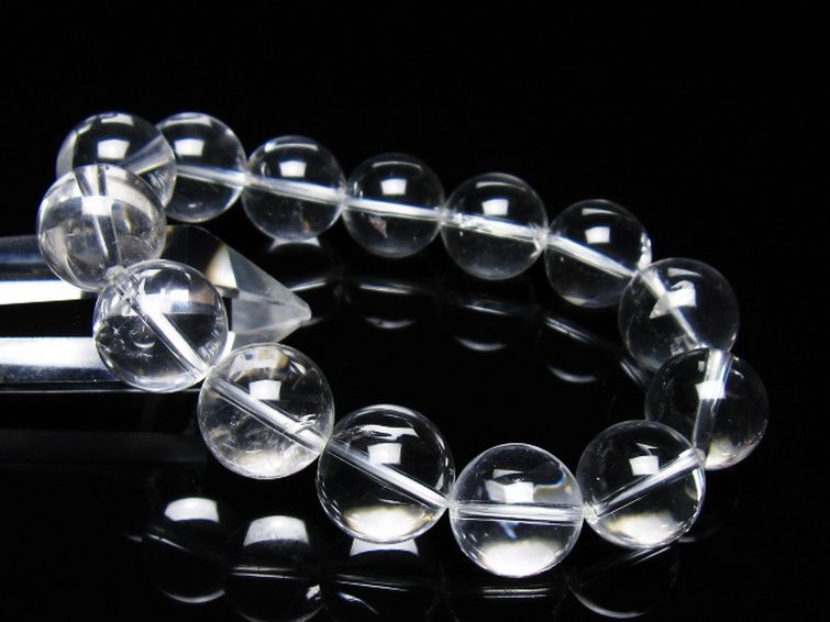 ヒマラヤ水晶 ブレスレット 16mm [t263-4497] 1枚目