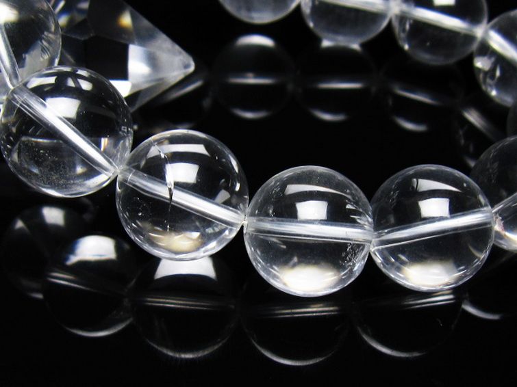 ヒマラヤ水晶 ブレスレット 17mm [t263-4498] 3枚目