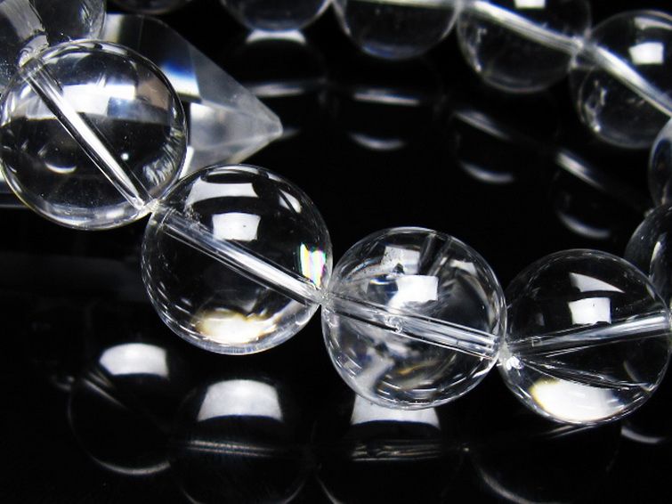 ヒマラヤ水晶 ブレスレット 18mm [t263-4499] 3枚目