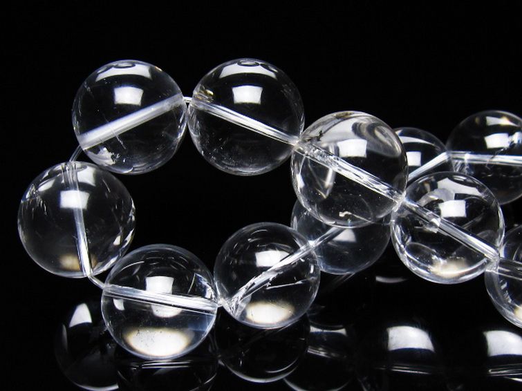 ヒマラヤ水晶 ブレスレット 19mm [t263-4508] 2枚目