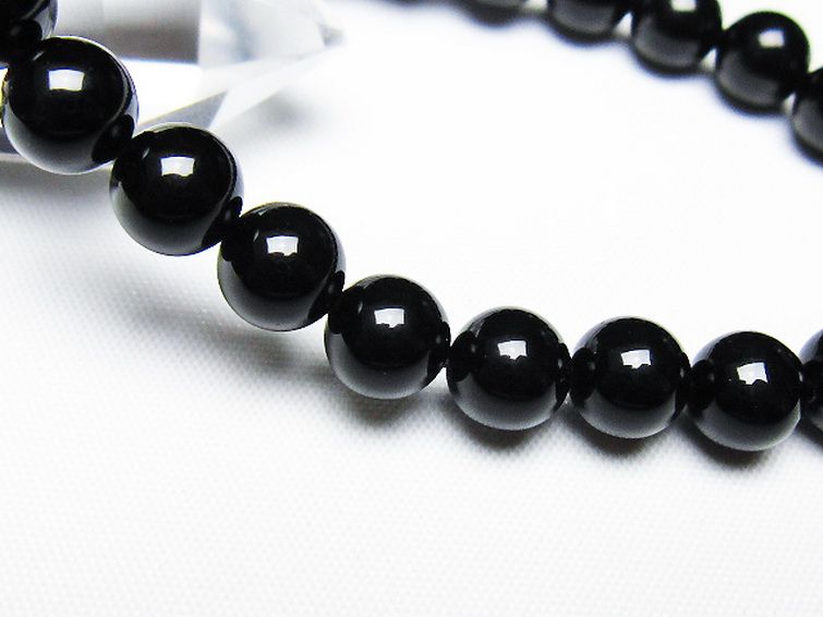 ゴールドキャッツアイオブシディアン ブレスレット 8mm [T265-1742] 3枚目