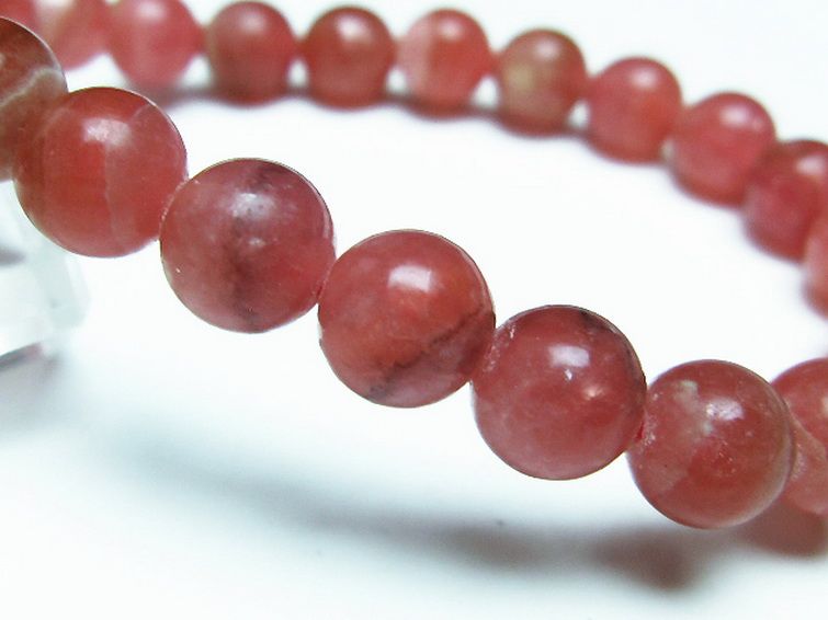 インカローズ ロードクロサイト ブレスレット 8mm [t27-2467] 3枚目