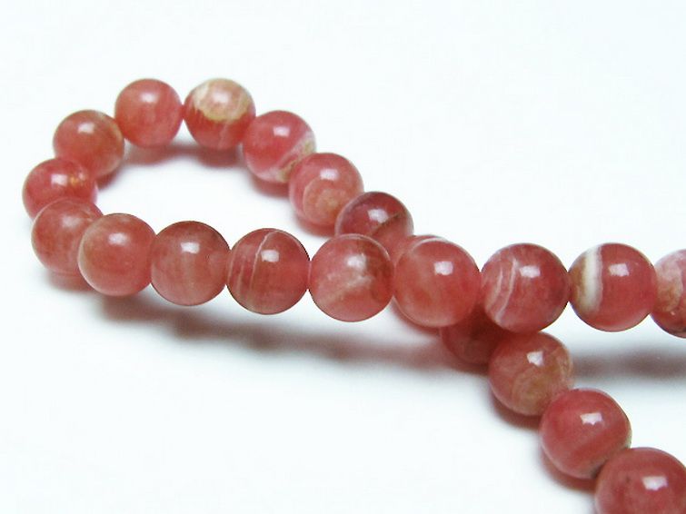 インカローズ ロードクロサイト ブレスレット 7mm [t27-2505] 2枚目