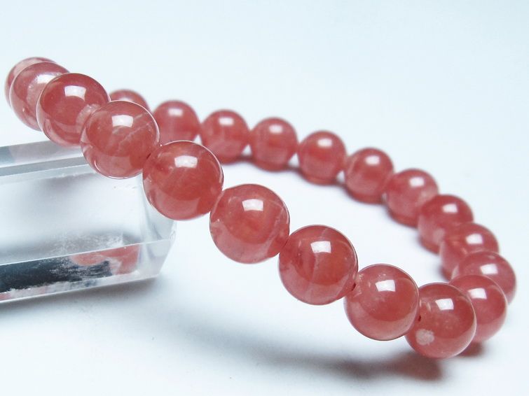 インカローズ ロードクロサイト ブレスレット 9mm [t27-2541] 1枚目