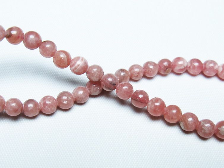 インカローズ ロードクロサイト ブレスレット 5mm [T27-2598] 2枚目