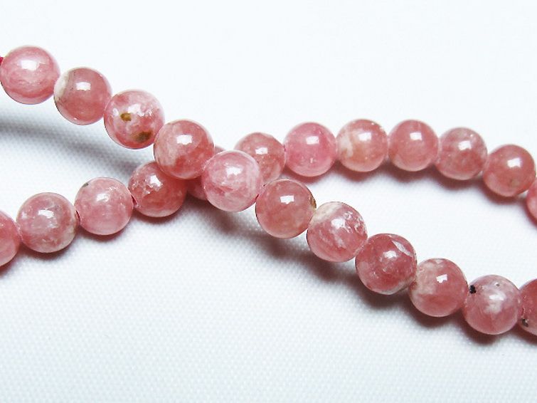 インカローズ ロードクロサイト ブレスレット 6mm [t27-2662] 2枚目