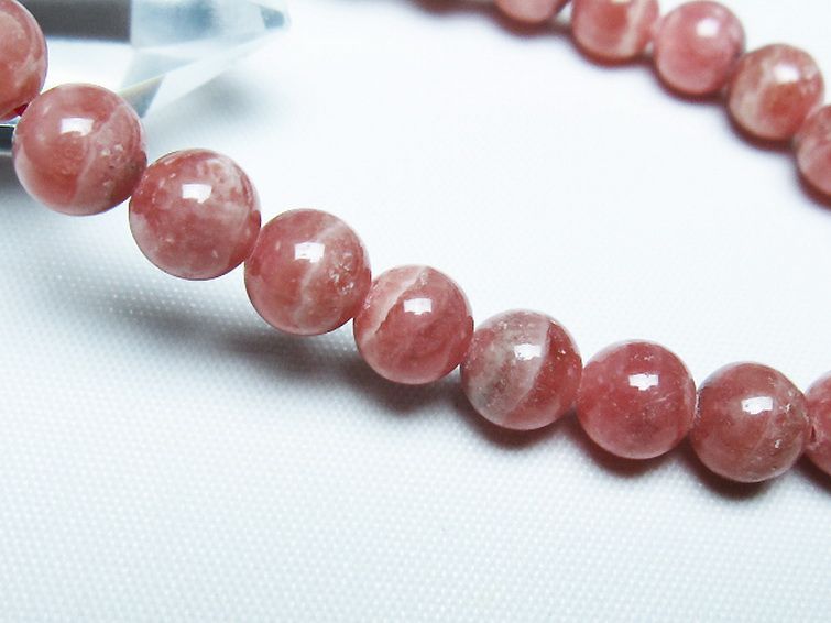 インカローズ ロードクロサイト ブレスレット 7mm [t27-2672] 3枚目