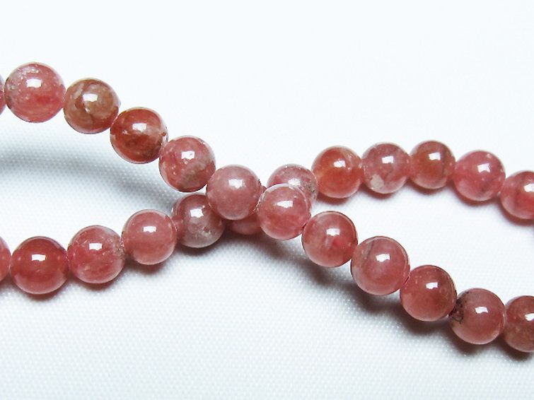 インカローズ ロードクロサイト ブレスレット 7mm [t27-2675] 2枚目