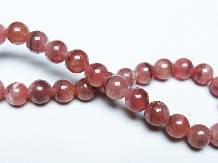 インカローズ ロードクロサイト ブレスレット 7mm [T27-2677] 2枚目