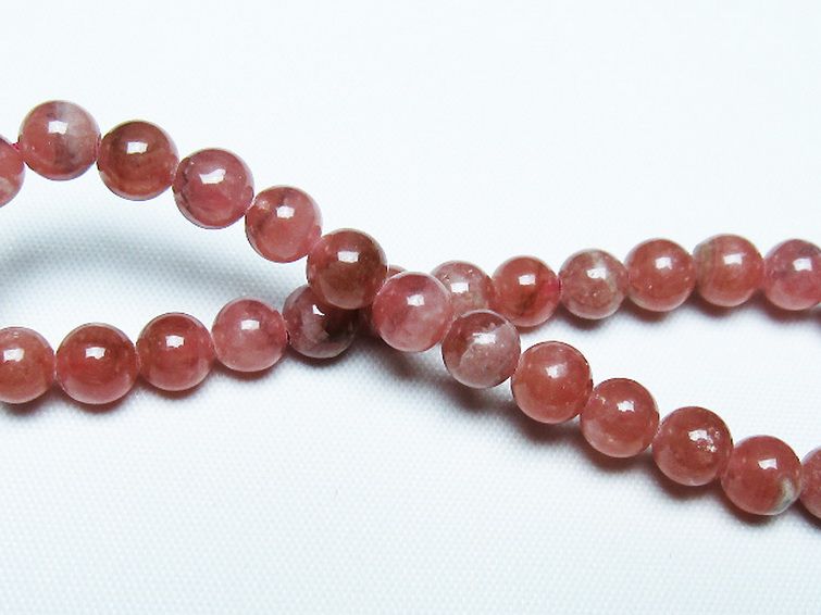 インカローズ ロードクロサイト ブレスレット 6mm [T27-2688] 2枚目