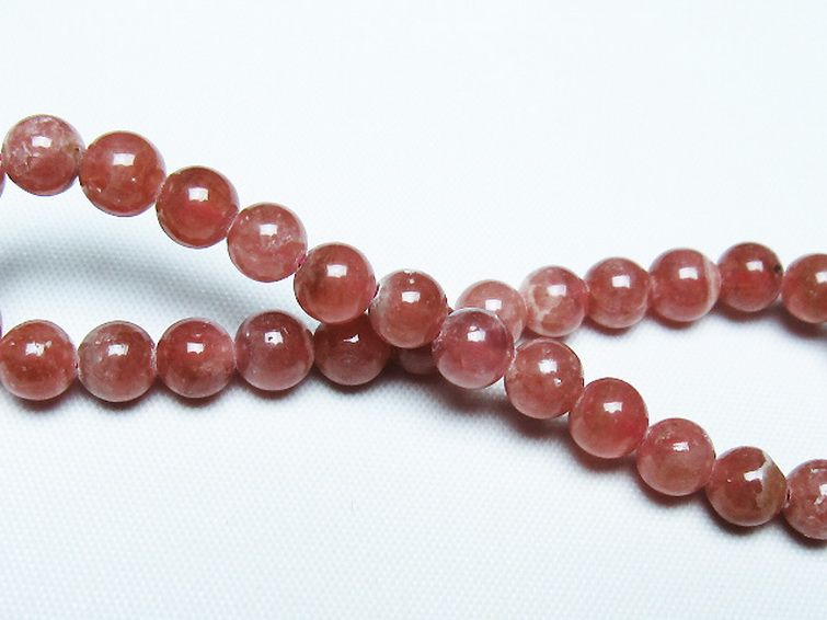 インカローズ ロードクロサイト ブレスレット 6mm [t27-2689] 2枚目