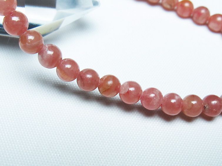 インカローズ ロードクロサイト ブレスレット 5mm [t27-2705] 3枚目