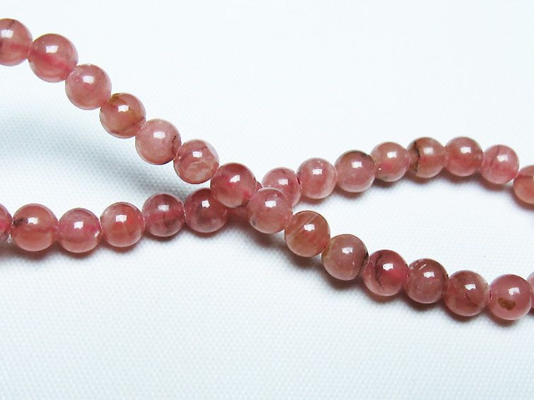 インカローズ ロードクロサイト ブレスレット 5mm [t27-2712] 2枚目