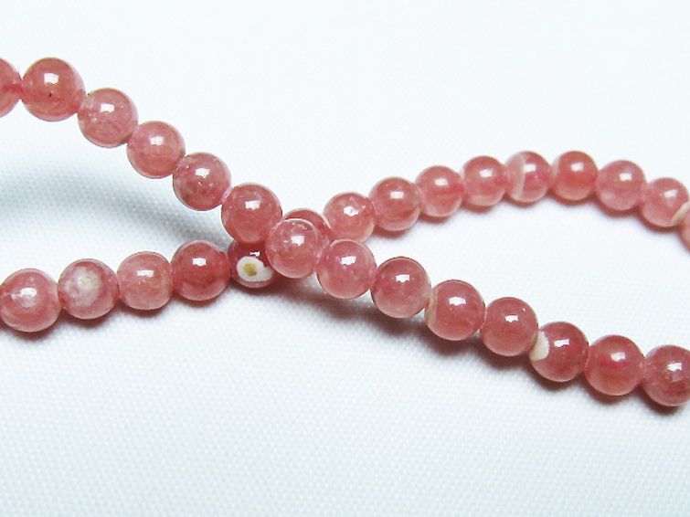 インカローズ ロードクロサイト ブレスレット 5mm [T27-2714] 2枚目