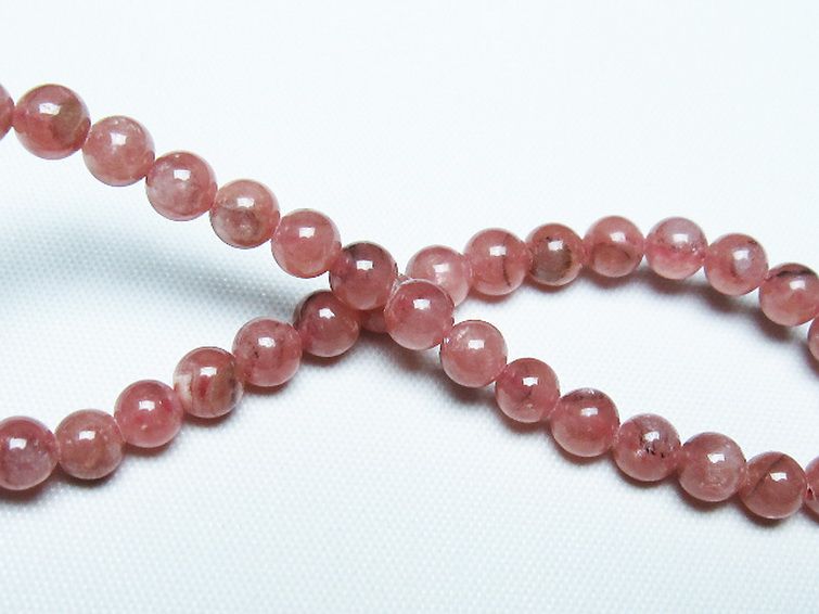 インカローズ ロードクロサイト ブレスレット 5mm [t27-2717] 2枚目