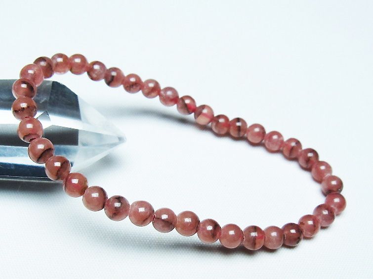 インカローズ ロードクロサイト ブレスレット 5mm [T27-2722] 1枚目