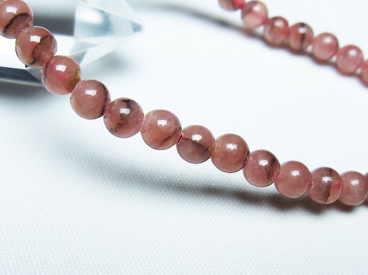 インカローズ ロードクロサイト ブレスレット 5mm [T27-2722] 3枚目