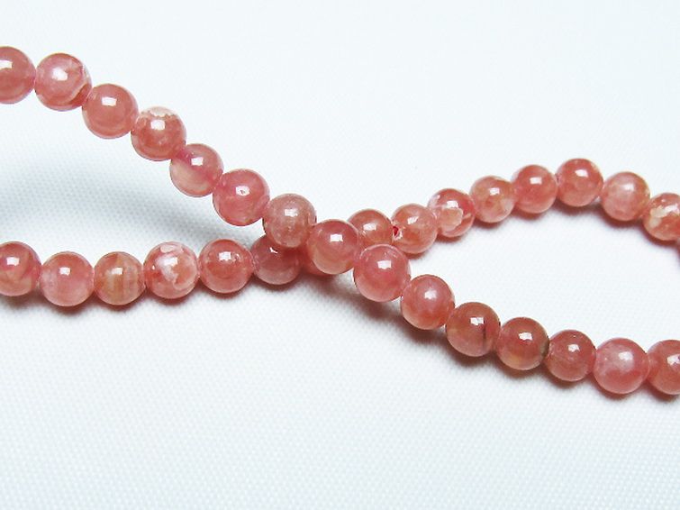 インカローズ ロードクロサイト ブレスレット 5mm [t27-2725] 2枚目