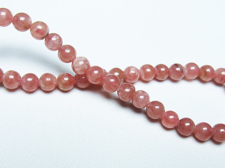 インカローズ ロードクロサイト ブレスレット 5mm [T27-2731] 2枚目