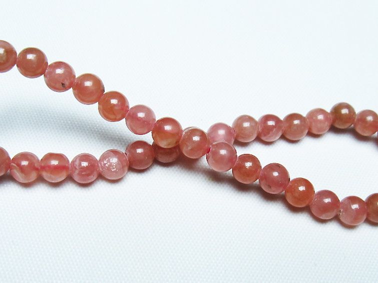 インカローズ ロードクロサイト ブレスレット 5mm [t27-2732] 2枚目