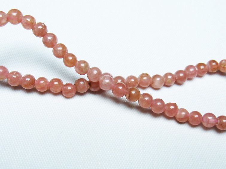 インカローズ ロードクロサイト ブレスレット 4mm [T27-2734] 2枚目