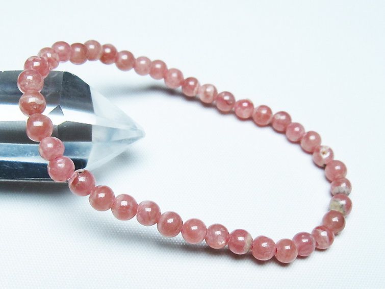 インカローズ ロードクロサイト ブレスレット 5mm [T27-2737] 1枚目