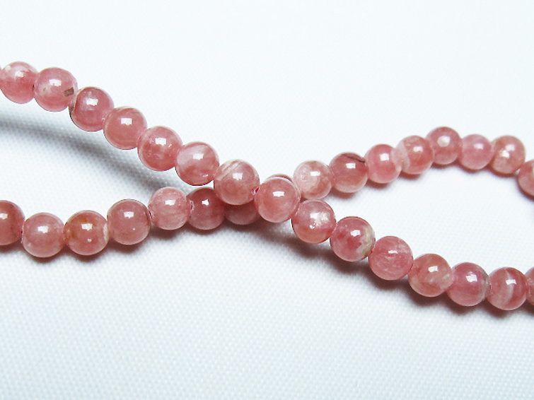 インカローズ ロードクロサイト ブレスレット 5mm [T27-2737] 2枚目