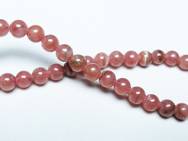 インカローズ ロードクロサイト ブレスレット 5mm [T27-2754] 2枚目