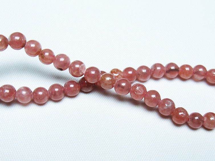 インカローズ ロードクロサイト ブレスレット 5mm [T27-2757] 2枚目