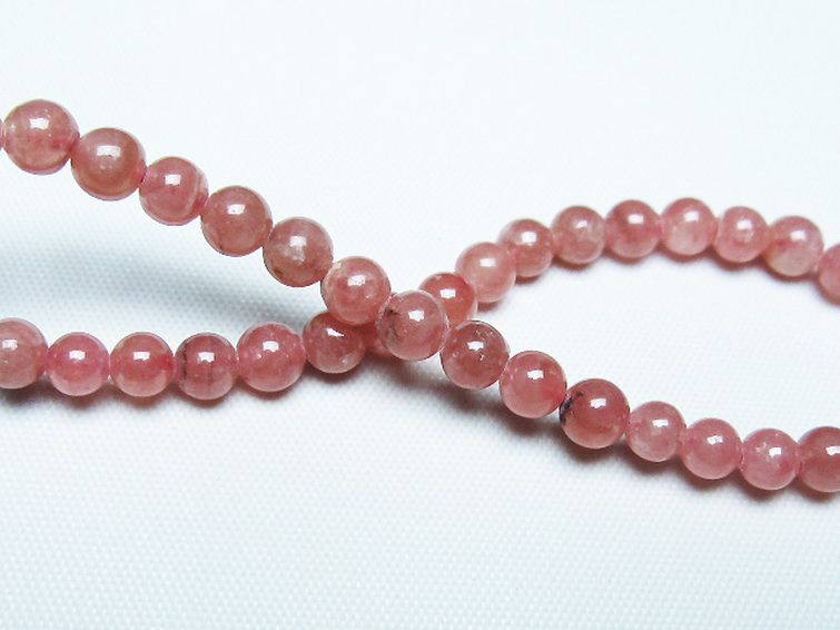 インカローズ ロードクロサイト ブレスレット 5mm [T27-2762] 2枚目