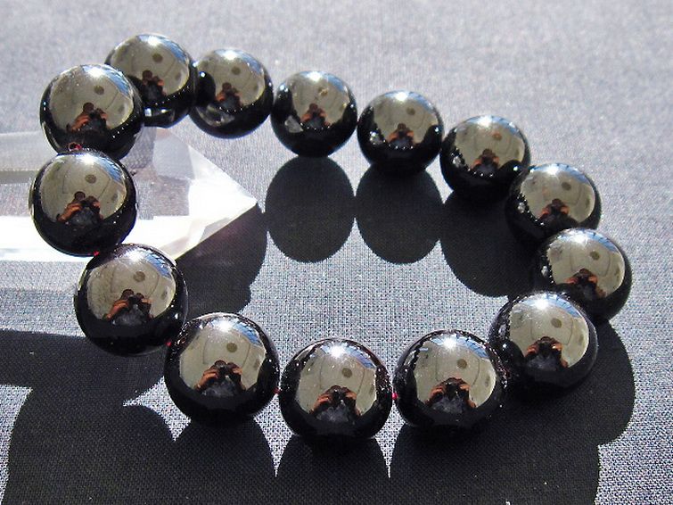 ガーネット ブレスレット 17mm [t271-2971] 1枚目