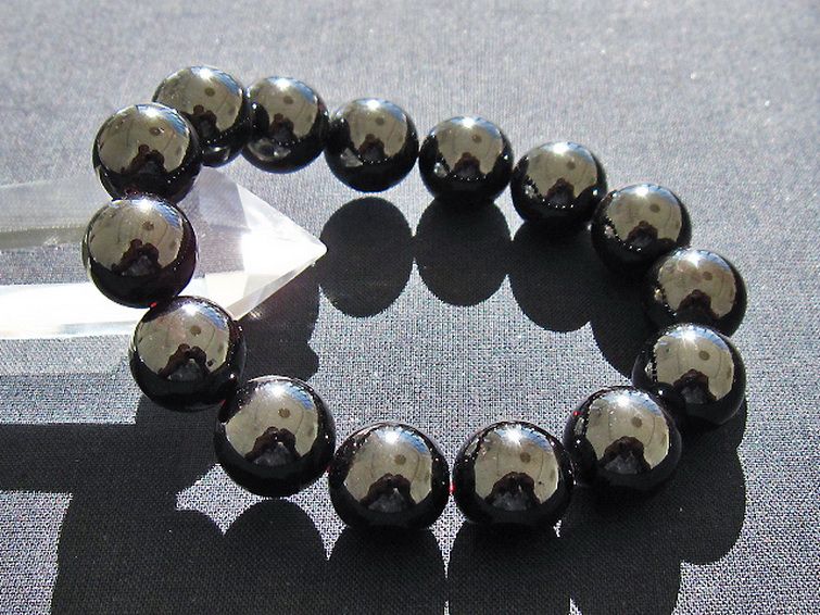 ガーネット ブレスレット 15mm [T271-2978] 1枚目