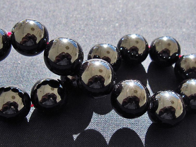 ガーネット ブレスレット 15mm [T271-2978] 2枚目