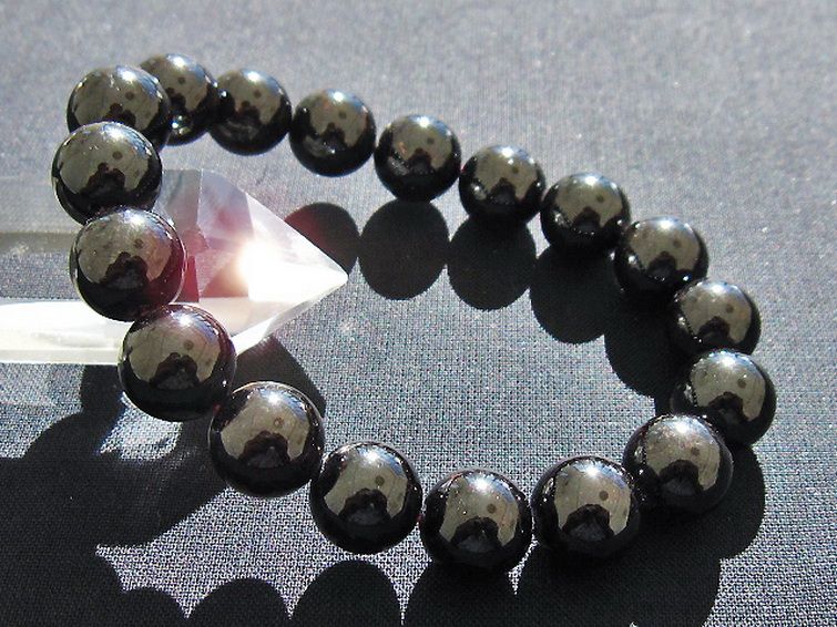 ガーネット ブレスレット 12mm [T271-3003] 1枚目