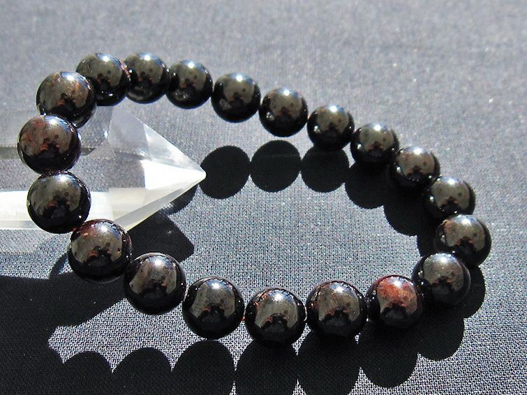 ガーネット ブレスレット 10mm [T271-3048] 1枚目