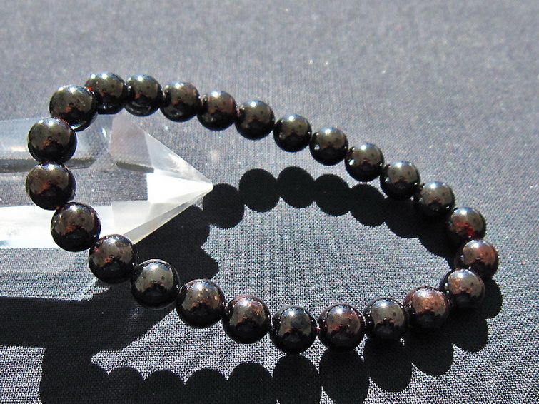 ガーネット ブレスレット 8mm [T271-3060] 1枚目