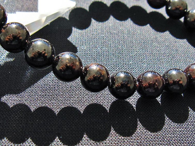 ガーネット ブレスレット 8mm [T271-3060] 3枚目