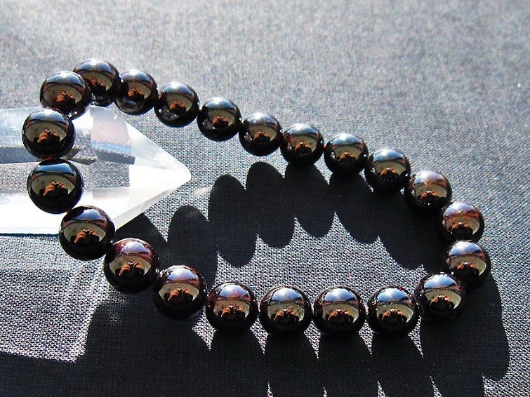 ガーネット ブレスレット 9mm [t271-3088] 1枚目