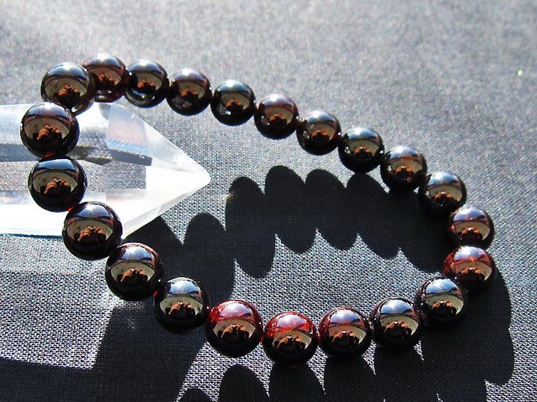 ガーネット ブレスレット 9mm [t271-3089] 1枚目