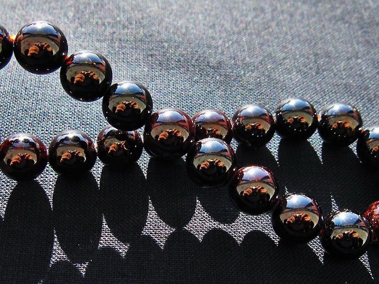 ガーネット ブレスレット 9mm [t271-3089] 2枚目