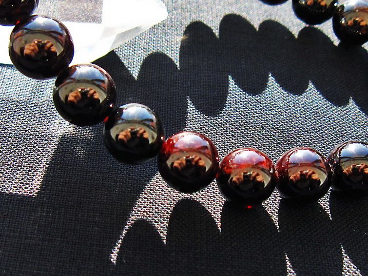 ガーネット ブレスレット 9mm [t271-3089] 3枚目