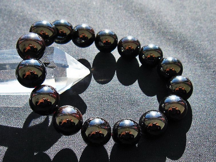 ガーネット ブレスレット 13mm [t271-3156] 1枚目