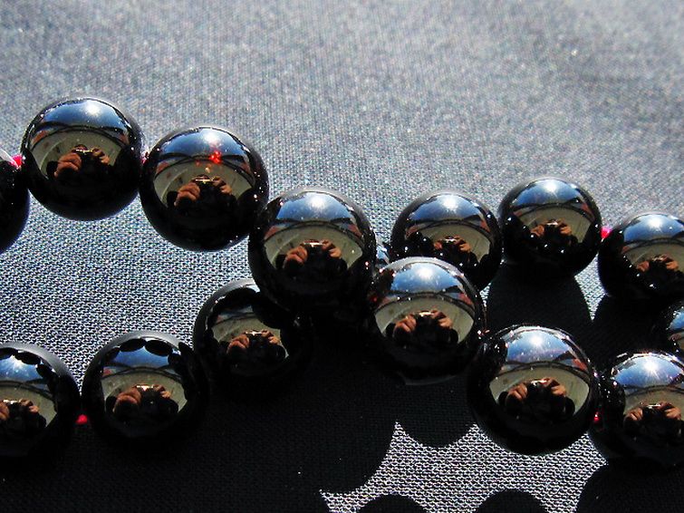 ガーネット ブレスレット 13mm [t271-3163] 2枚目