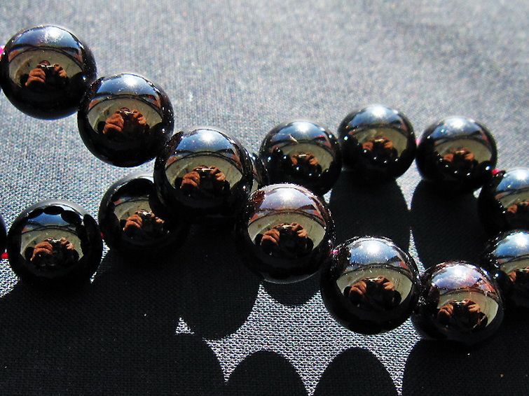 ガーネット ブレスレット 13mm [t271-3165] 2枚目